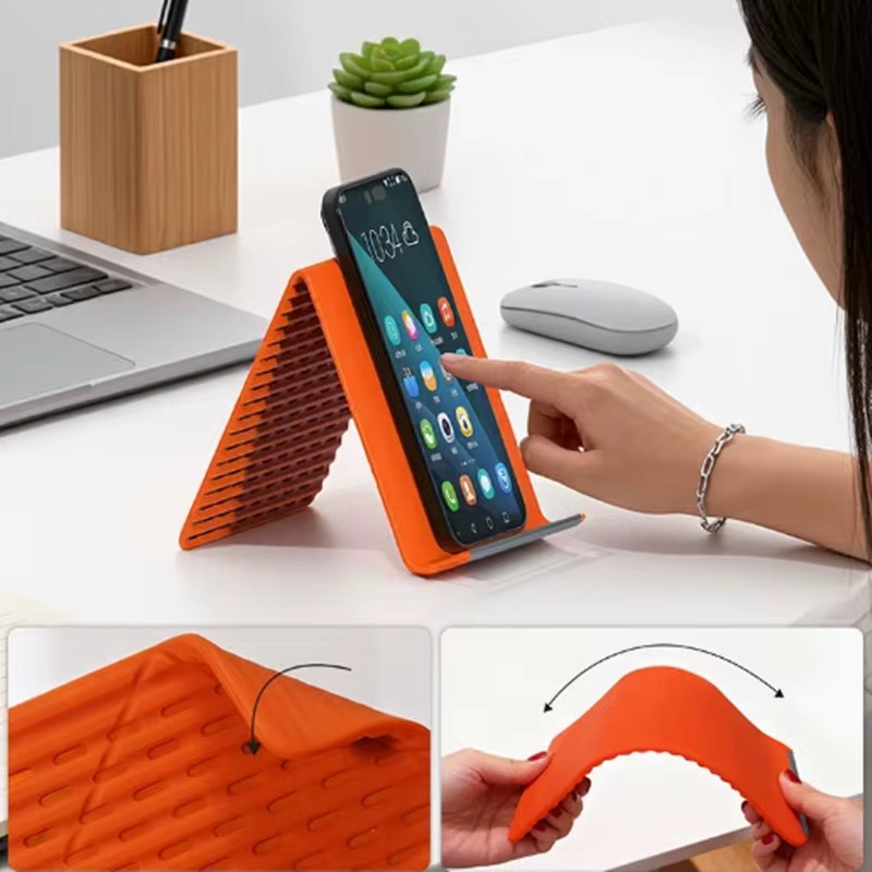 Standing Desk - Lazy Portable Phone Stand Silicone Desktop