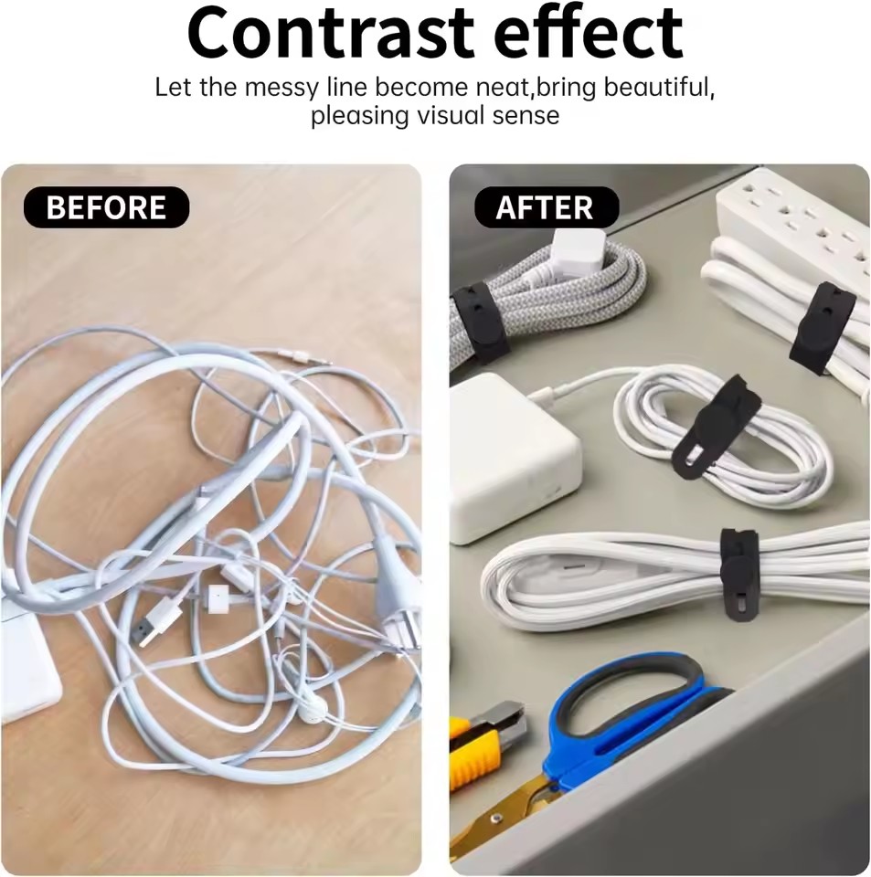 Desk Cable Organizer Reusable  - Desk Organizer review and price