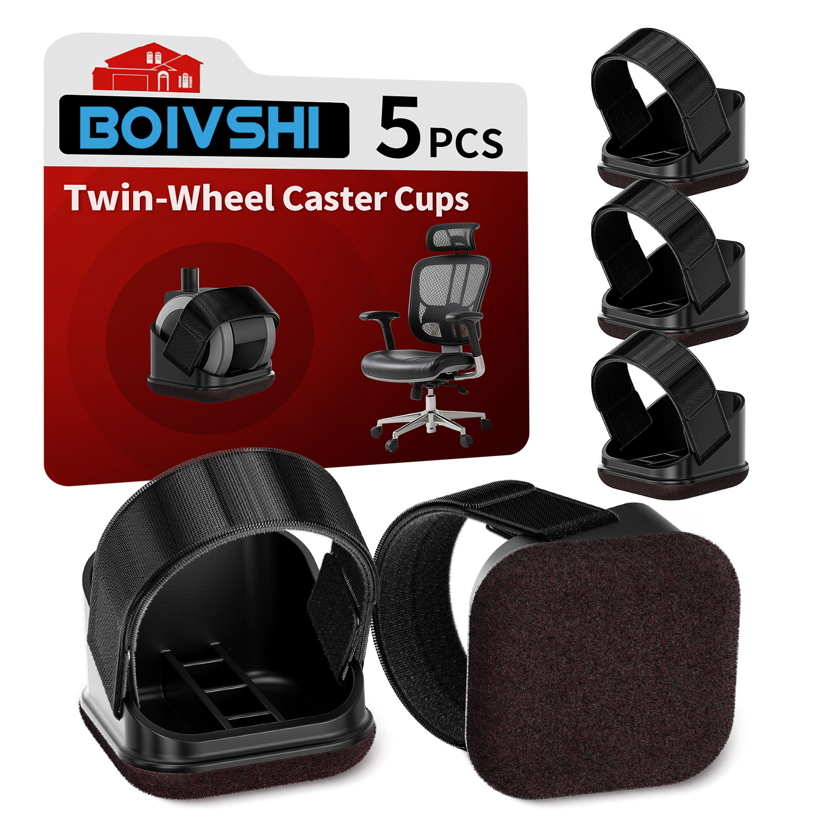 5PCS Chair Leg Protectors Offi - Office Furniture Brands review and price