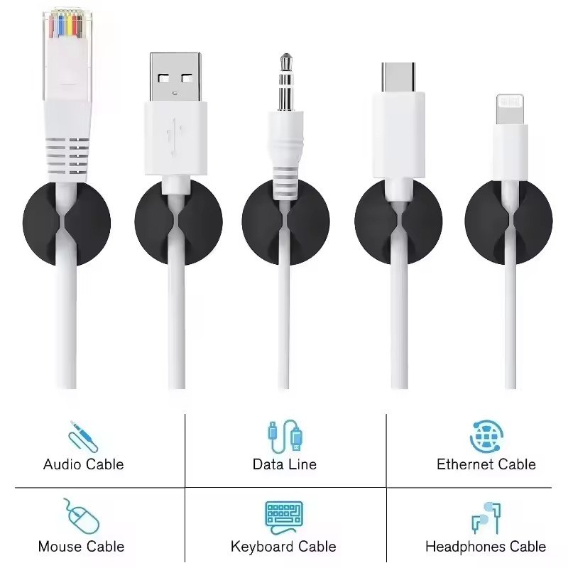 Mini Silicone USB Cable Winder - Desk Organizer review and price