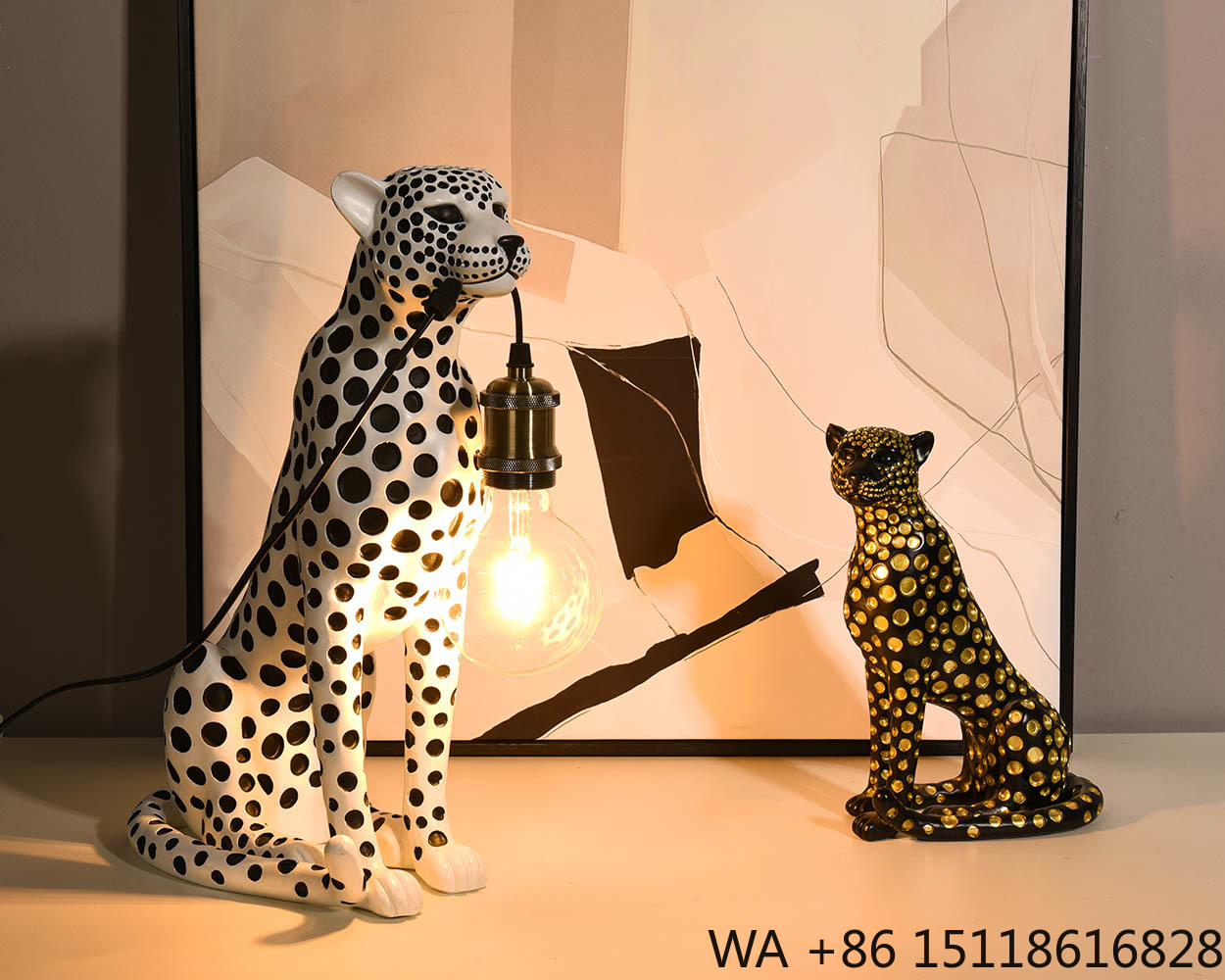 Modern Art Animal Leopard Resi - Office Furniture Brands review and price