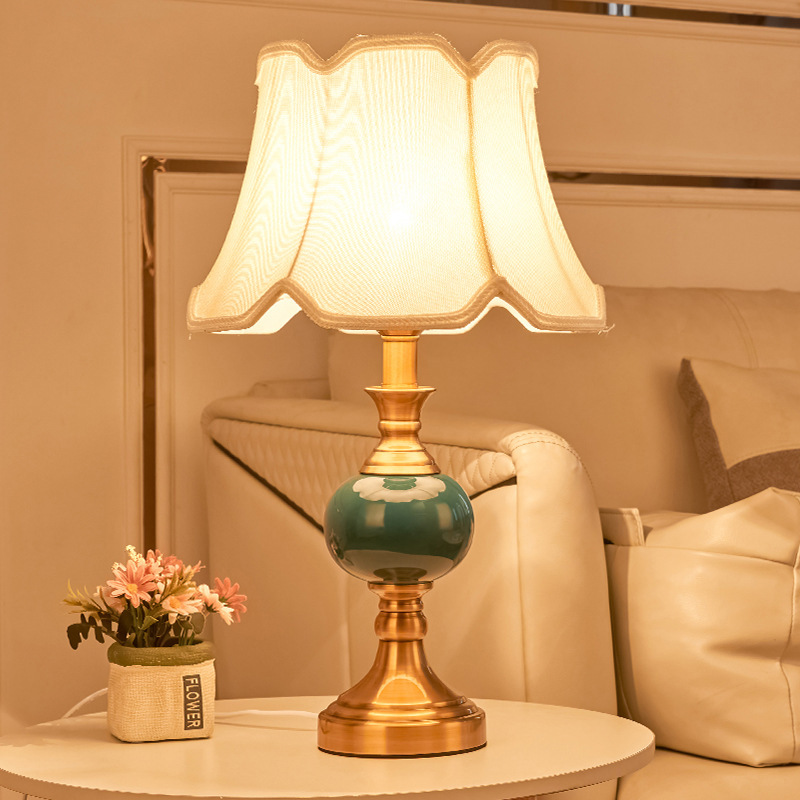 American retro bedroom bedside - Desk Lamp review and price