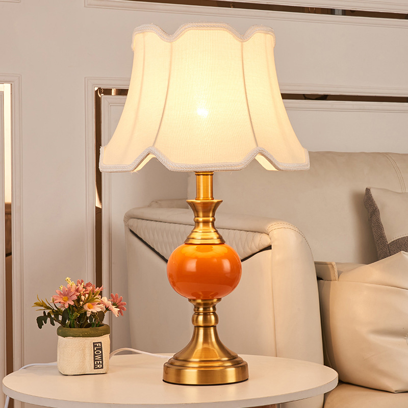 American retro bedroom bedside - Desk Lamp review and price